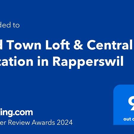 Old Town Loft & Central Location In Rapperswil Eksteriør bilde