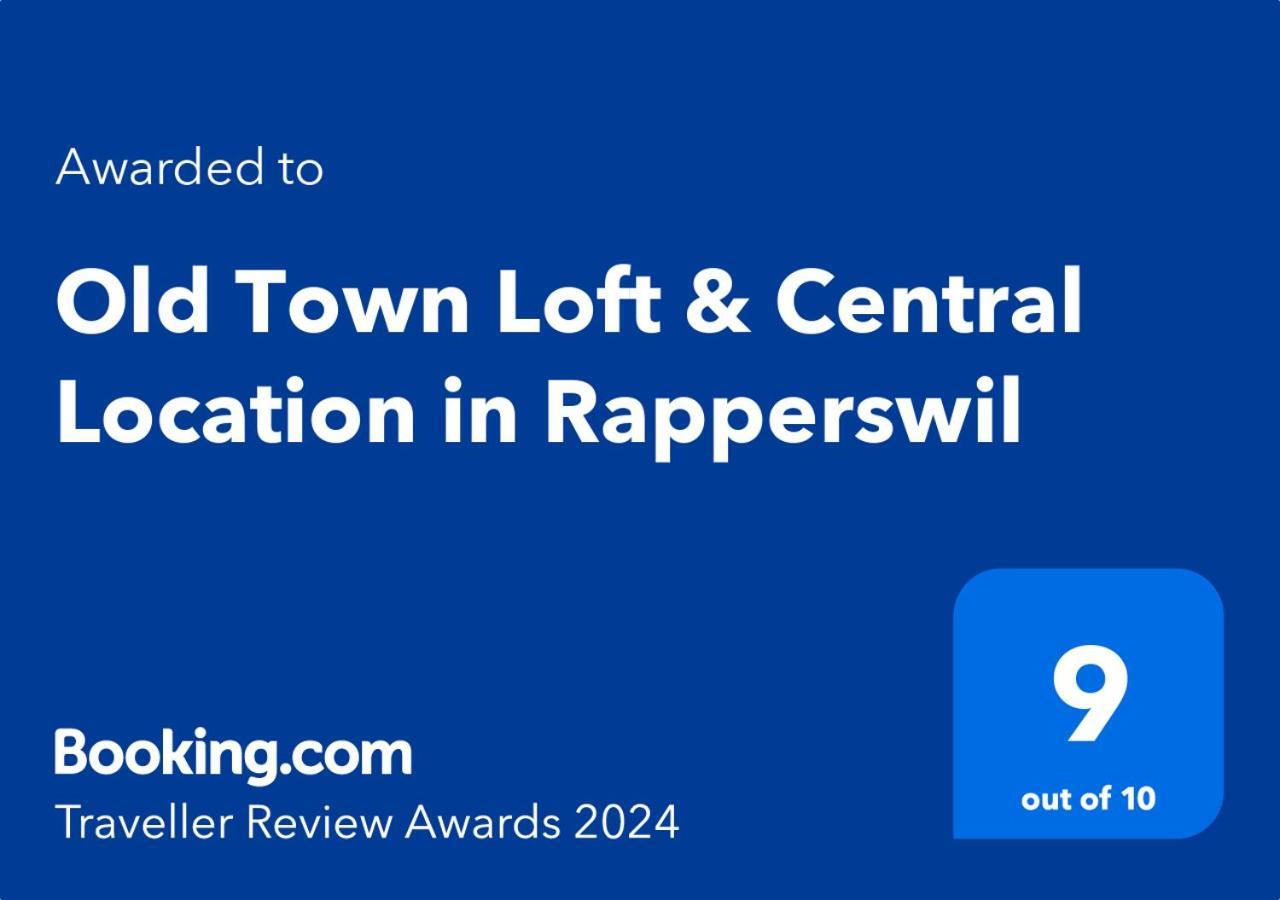 Old Town Loft & Central Location In Rapperswil Eksteriør bilde